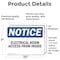 Signmission Electrical Room Access From Inside, 10 in W x Rectangle, Vinyl Decal OS-2PACK-NS-D-710-L-11683 - alternate 6